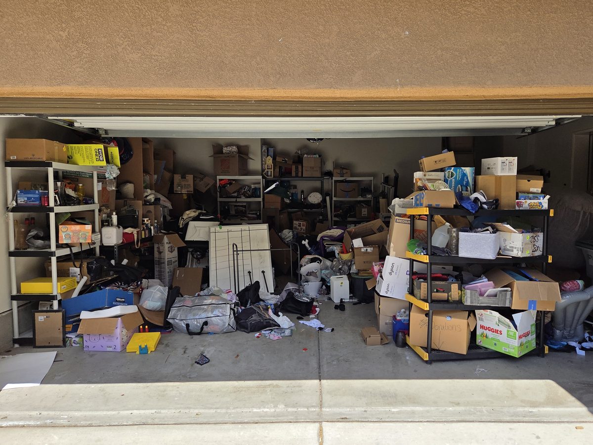 Garage before