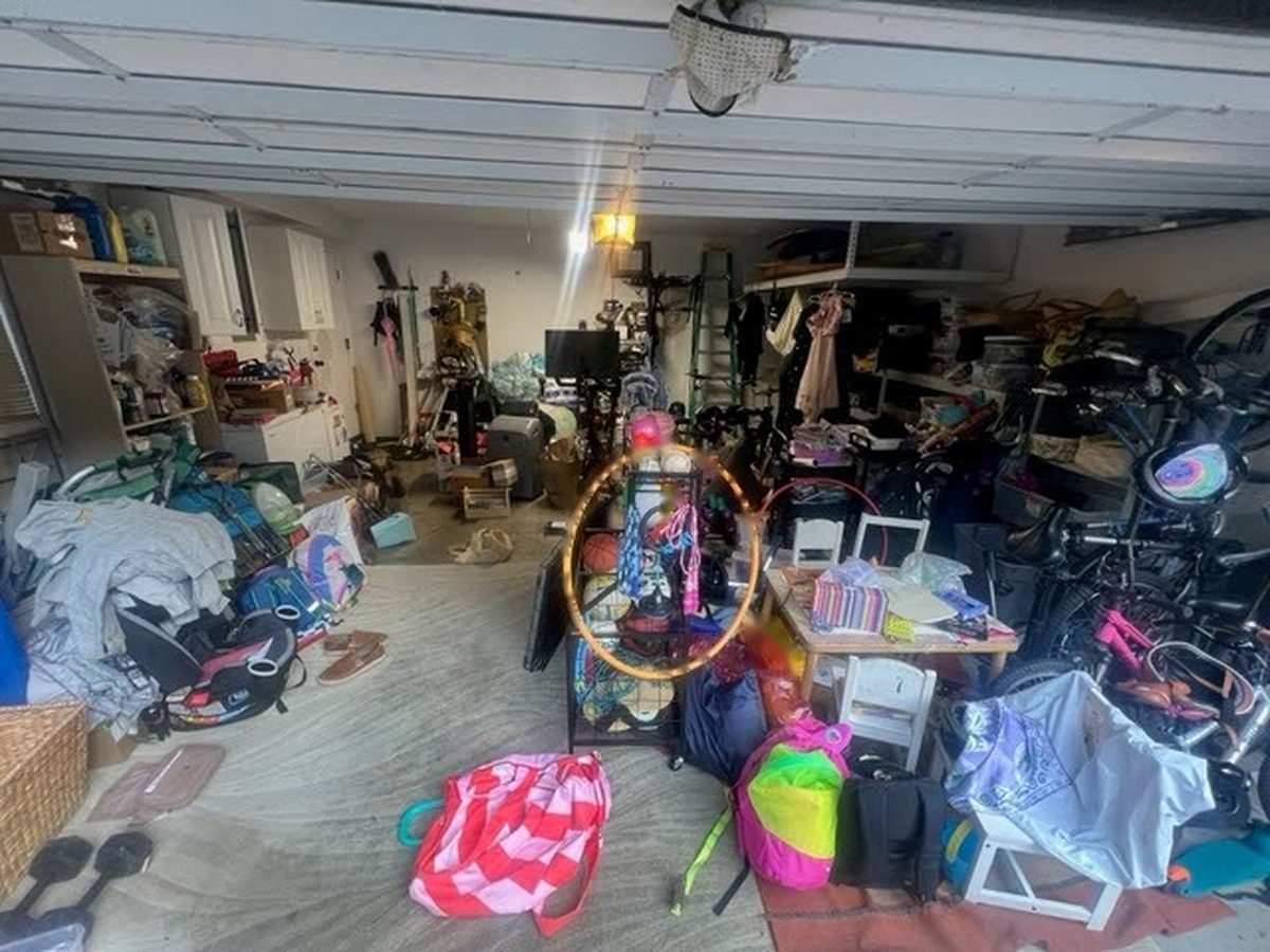 Garage before