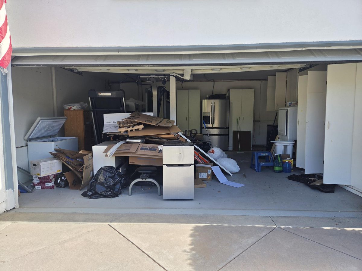 Garage before