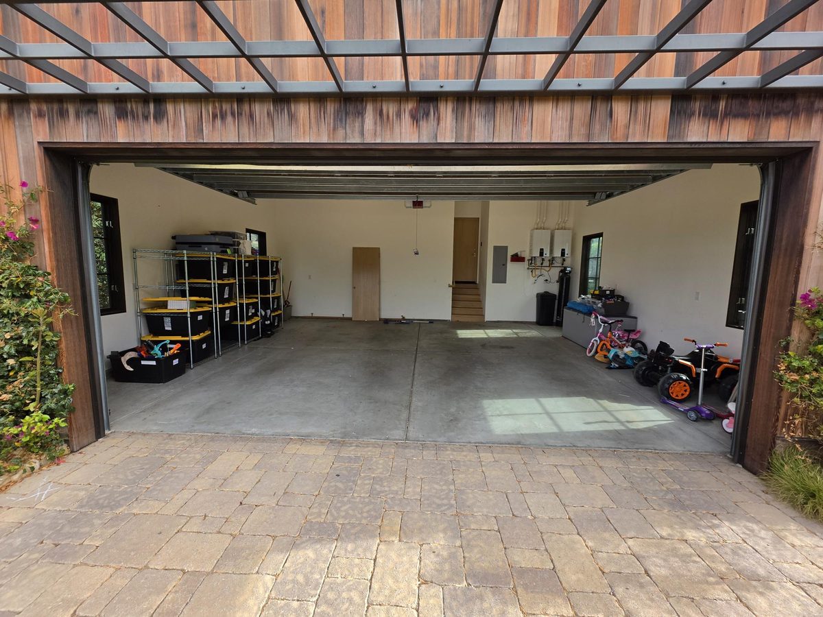 Garage exterior